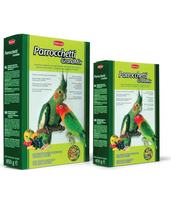 Корм для средних попугаев (Grandmix Parrocchetti) PP00278