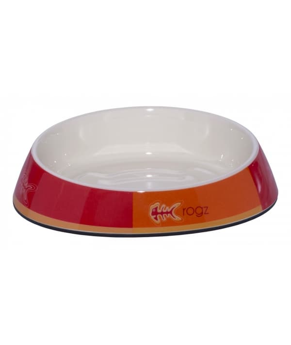 Миска для комфортного кормления "Fishcake" 200 мл, "Рыбное танго" (MELAMINE CAT BOWL) CBOWL31D