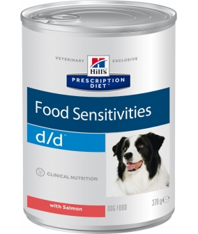 Консервы D/D с лососем для собак с пищевой аллергией (D/D Salmon & Rice) 8004U