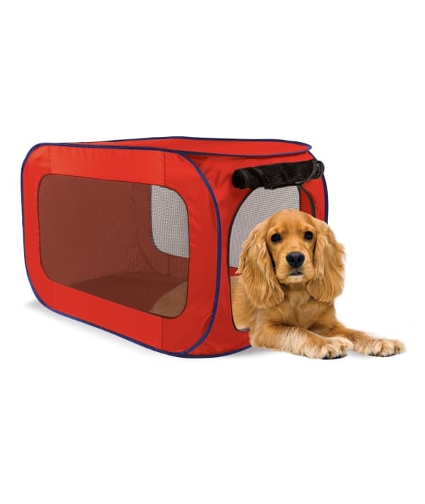 Переносной домик для собак средних пород 50,8*50,8*81,3 см, полиэстер (Portable dog kennel medium) PL0010