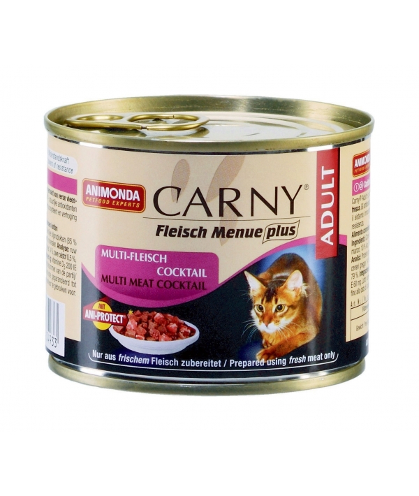 Консервы для кошек коктейль из разных сортов мяса д/кошек (Carny Adult) 83493/001/83702