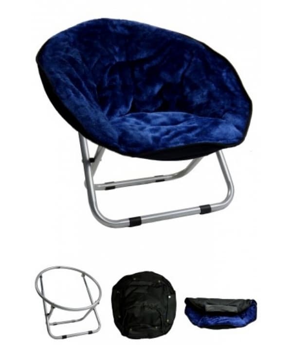 Стул "VIP ложе", 50*50*40см, темно – синий (Relax chair Dark blue) 260002