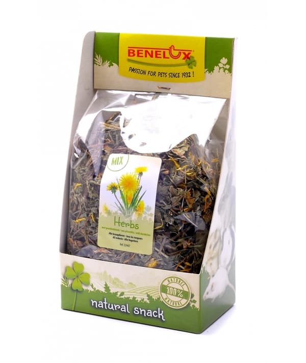 Смесь трав для грызунов: одуванчик, календула "Премиум" (Bnl herbs Natural Snack) 32447