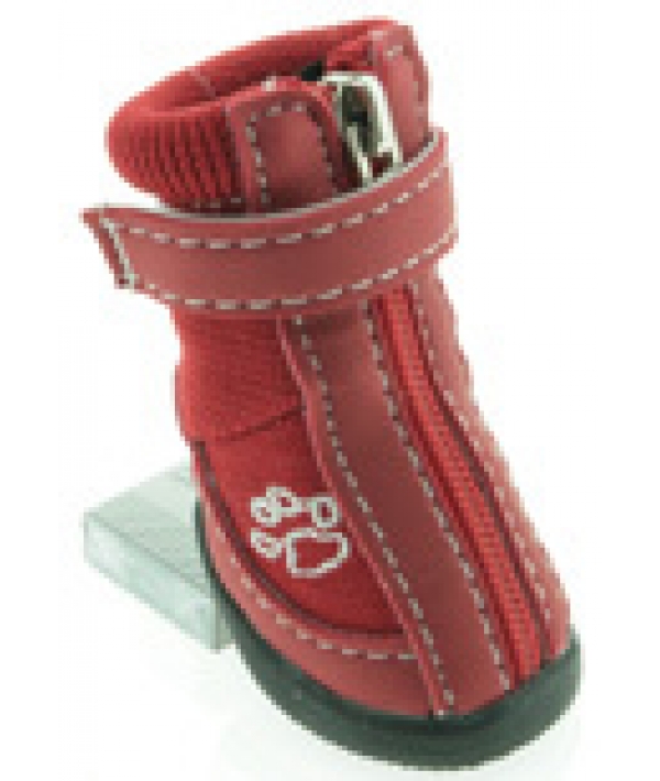 Обувь красная "Лапа" для собак, размер 2# (длина 6,20*3,80см ширина) – 5628072