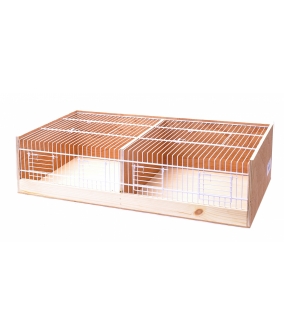 Переноска для птиц "Домино" 25 * 24 * 17 см (Transport cage wood domino 25 cm) 14767