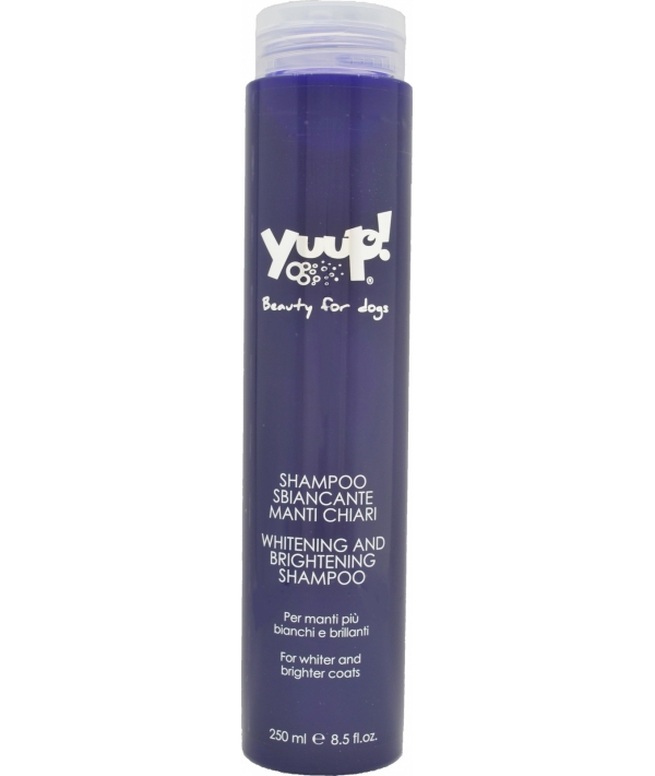 Шампунь 100% растительный для Белой шерсти с экстрактами бамбука, лотоса и льна (Home Whitening & Brightening Shampoo) EU – YHSC250