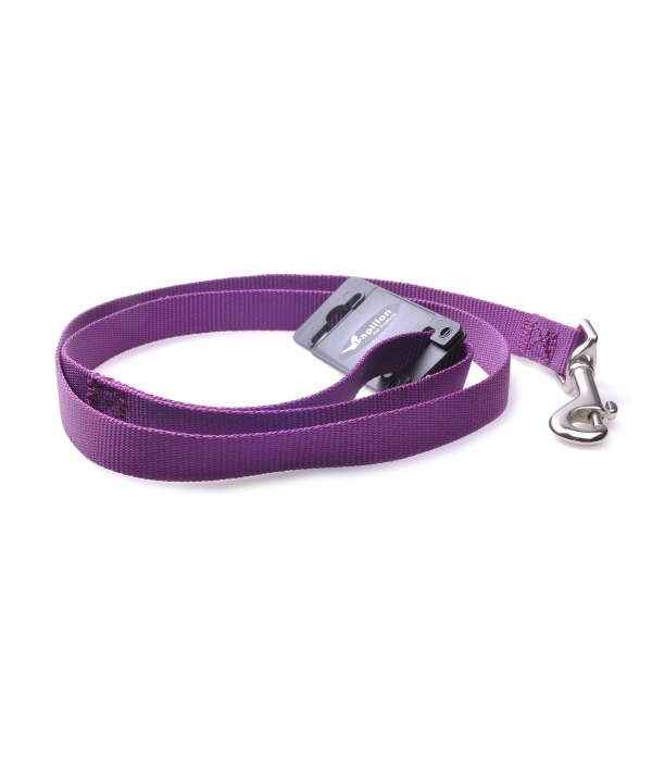 Нейлоновый поводок 15мм – 120см, фиолетовый (Nylon lead, 15 mm x 120 cm, colour purple) 170302