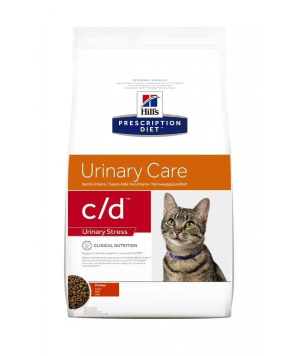 C/d для кошек – профилактика МКБ при стрессе (Urinary Stress)