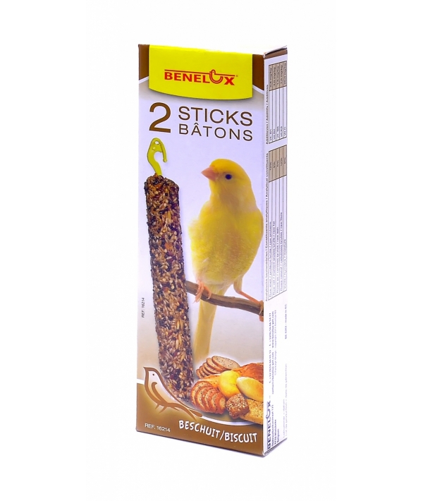 Лакомые палочки с бисквитом для канареек (Seedsticks canary Biscuit x 2 pcs) 16214