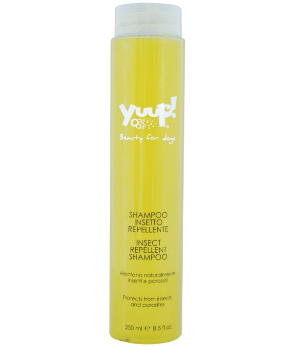 Шампунь 100% растительный "Защита от насекомых" с геранью и чайным деревом (Home Insect Repellent Shampoo) EU – YHSI250