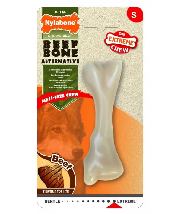 Косточка экстра – жесткая, аромат говядины, XS (Extreme Chew Beef Bone) 983357EU