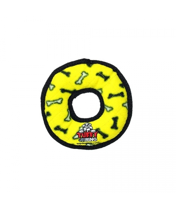 Супер прочная игрушка для собак Кольцо малое, желтый, прочность 9/10 (Jr Ring Yellow Bone) T – JR – R – YB