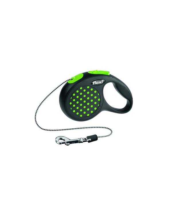 Рулетка – трос для собак до 8кг, 3м, зеленая (Design XS Cord 3 m, green)