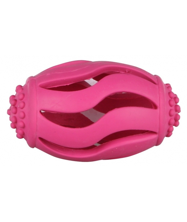Игрушка для собак "Розовый мяч" 8 см, резина 5620122