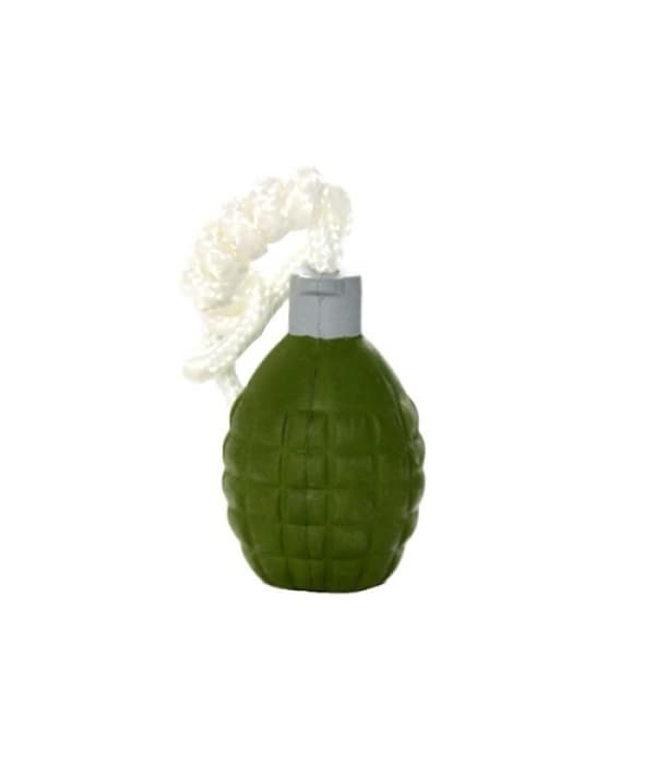 Прочная игрушка для собак резиновая Граната, маленькая (Rugged Rubber Grenade Extra Small) TRR – GD – XS