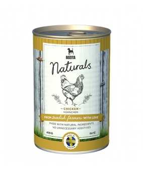 Naturals консервы для собак с курицей