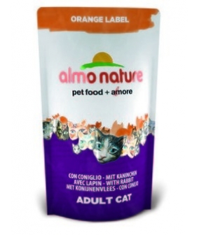 Для Кастрированных кошек с Кроликом (Orange label Cat Rabbit) 420