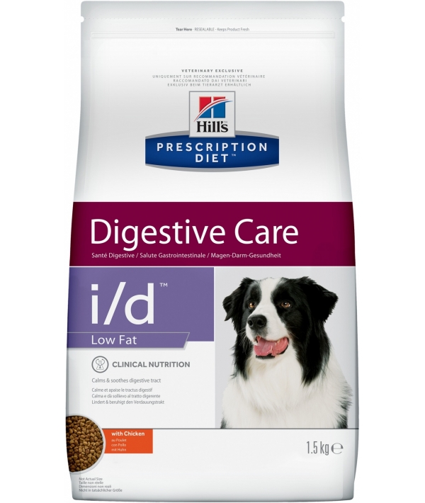 I/D (Ай – Ди) Low fat Для собак – Лечение ЖКТ, низкокалорийный