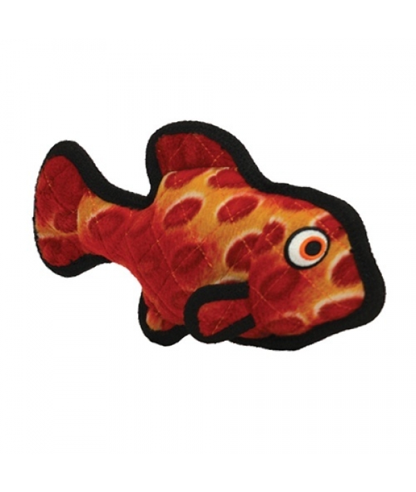 Супер прочная игрушка для собак "Обитатели океана" Рыбка, красная, прочность 8/10 (Ocean Creature Fish Red) T – OC – Fish – RD..