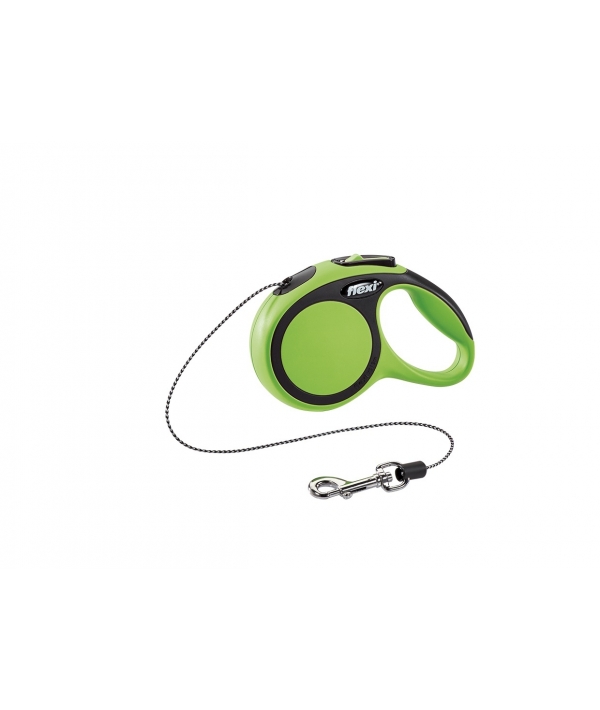 Рулетка – трос для собак до 8кг, 3м, зеленая (New Comfort XS Cord 3 m, green)