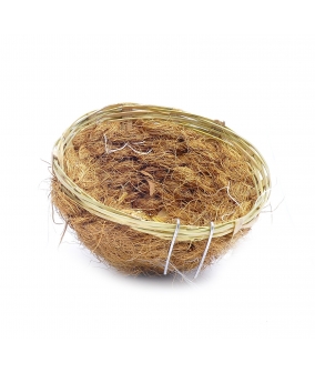 Гнездо для канареек (бамбук/кокос) ø11.5 см (Bird nest bamboo/coco canaries) 14550