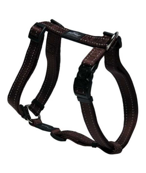 Шлейка серия "Utility", размер XL (60 – 100см), ширина 2,5 см, шоколадный (H – HARNESS) SJ05J