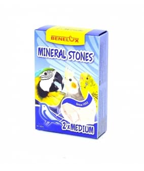 Минеральный комплекс для птиц "Большие Камешки", 2 шт (Benelux mineral stones 2 x medium) 16357