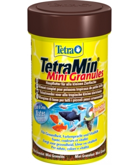 Корм для всех видов рыб, мелкие гранулы TetraMin Mini Granulat 100ml 199057