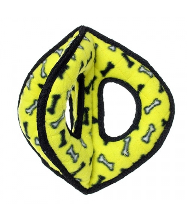 Супер прочная игрушка для собак Тройное кольцо, желтый, прочность 9/10 (Ultimate 3WayRing Yellow Bone) T – U – 3WR – YB