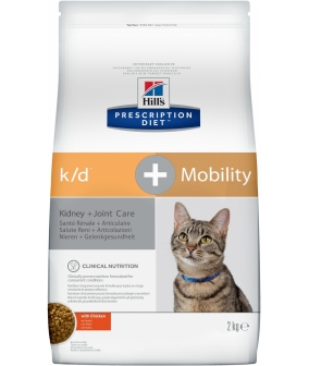 K/D + Mobility для кошек лечение почек + поддержка суставов