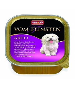 Консервы для собак c индейкой и ягненком (Vom Feinsten Classic) 82965/82611