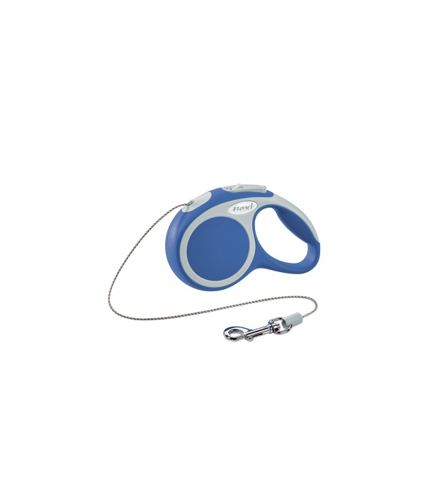 Рулетка – трос для собак до 8кг, 3м, голубая (Vario XS cord 3m blue)