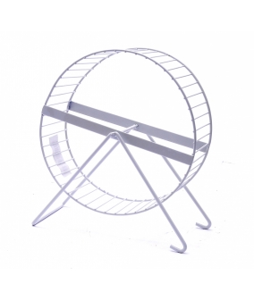 Металлическое колесо для хомяков ø 17 * 20 см (Metal hamster wheel large) 3439