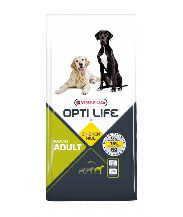 Для собак крупных пород с курицей и рисом (Opti Life Adult Maxi) 431195