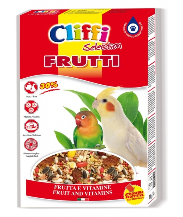 Для попугаев с фруктами и орехами (Super Premium Frutti) PCOA003