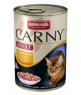 Консервы для кошек с говядиной, курицей и уткой (CARNY Adult) 001/83722/83507