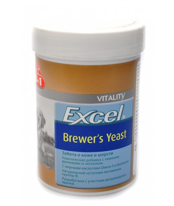 Эксель Пивные дрожжи для собак (260 таб.) Excel Brewer's Yeast 108603