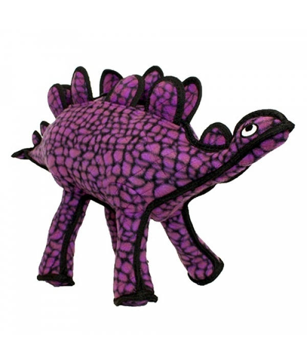Супер прочная игрушка для собак Динозавтр Стегозавр, малый, прочность 8/10 (Jr Dinosaur Stegosaurus) T – JR – D – Stego
