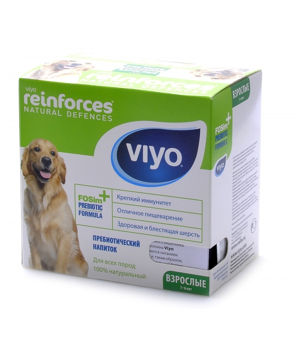 Напиток – пребиотик для взрослых собак 7х30 мл (Reinforces Dog Adult)