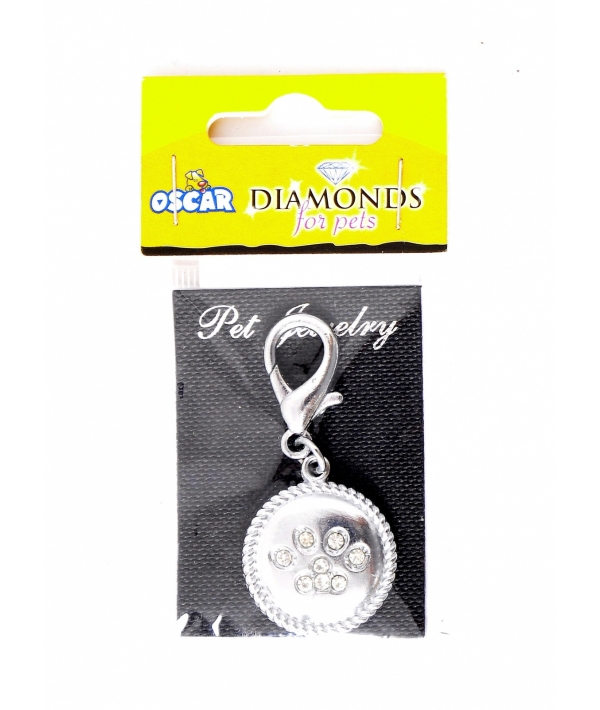 Украшение на ошейник "Медальон", 5*2,5*0,5 см (Jewelry diamond) 52568