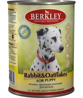 Консервы для щенков с кроликом и овсянкой (Puppy Rabbit&Oatflakes)