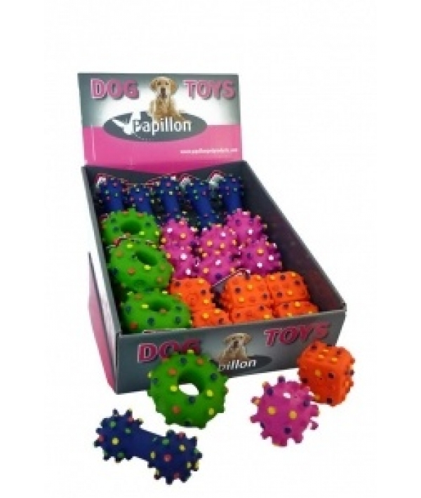 Игрушка для собак "Форменное веселье", 8см, латекс (Hedgehog toys) 140002