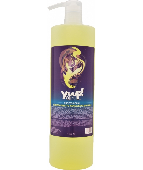 Конц. шампунь "Защита от насекомых" для собак и кошек с тимьяном (Professional Flea & Tick Natural Repellent Shampoo) 1:10 – 1:20 YPSI1