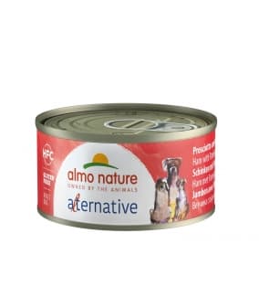 Консервы для собак "Ветчина и пармезан", 55% мяса (HFC ALMO NATURE ALTERNATIVE DOGS HAM AND PARMESAN) 5463