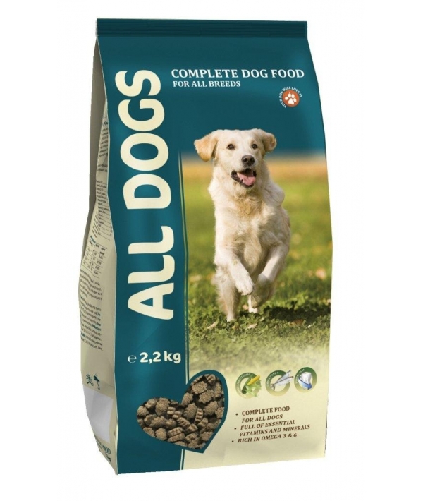 Полнорационный корм для взрослых собак (ALL DOGS)