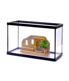 Аквариум с декором, 30 * 15 * 20 см (Lot promo fishtank + decoration) 44104