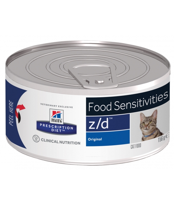 Консервы Z/D для кошек – Лечениe острых пищевых аллергий 5661F