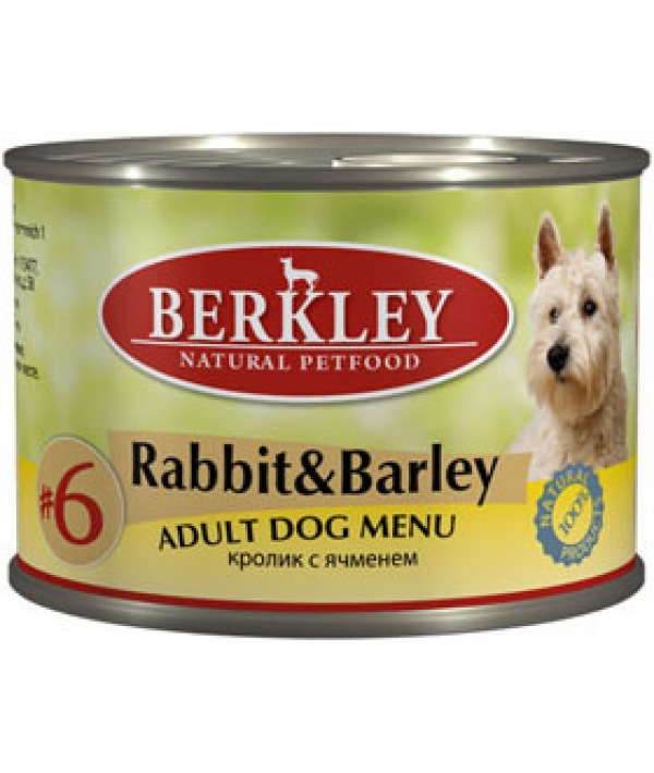 Консервы для собак с кроликом и ячменем (Adult Rabbit&Barley)