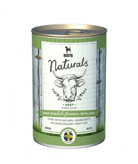 Naturals консервы для собак с говядиной