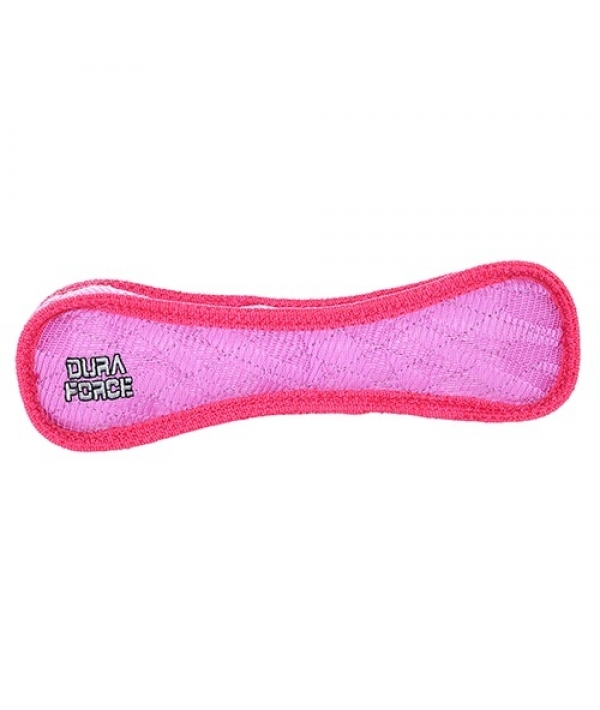 Супер прочная игрушка для собак Косточка, розовый, прочность 9/10 (Bone Tiger Pink/Pink) DF – B – T – PP